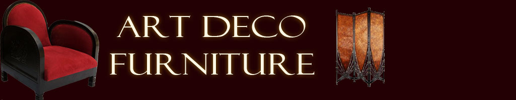 Art deco furniture.