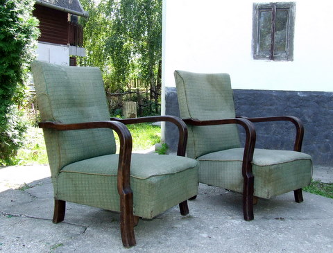 Art Deco Club Chairs