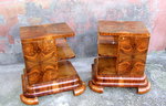 Art Deco bedside cabinets.