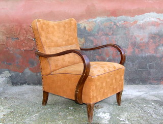 Stylish Art Deco Armchair.