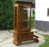 Art deco display cabinet.