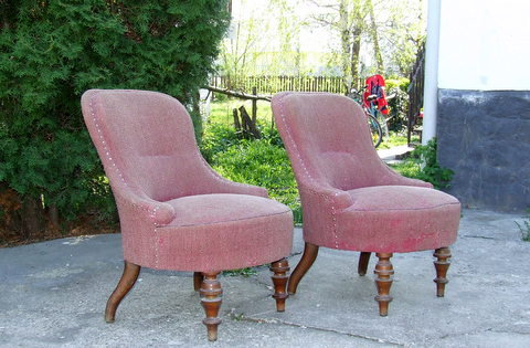 Victorian Nursing Chairs.