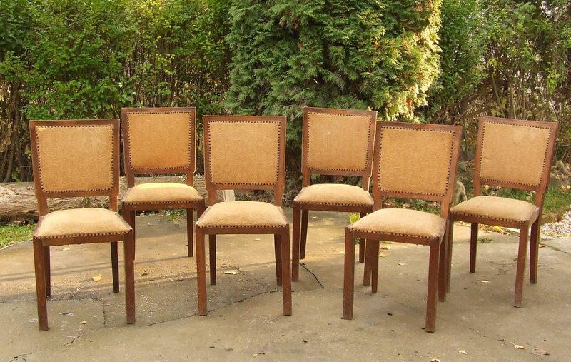 Art Deco Dining Chairs. Click Here for more pictures, more information and price.